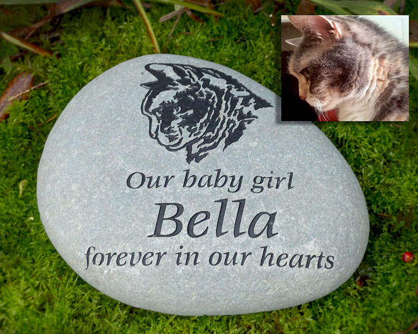 Tabby Cat Pet Memorial